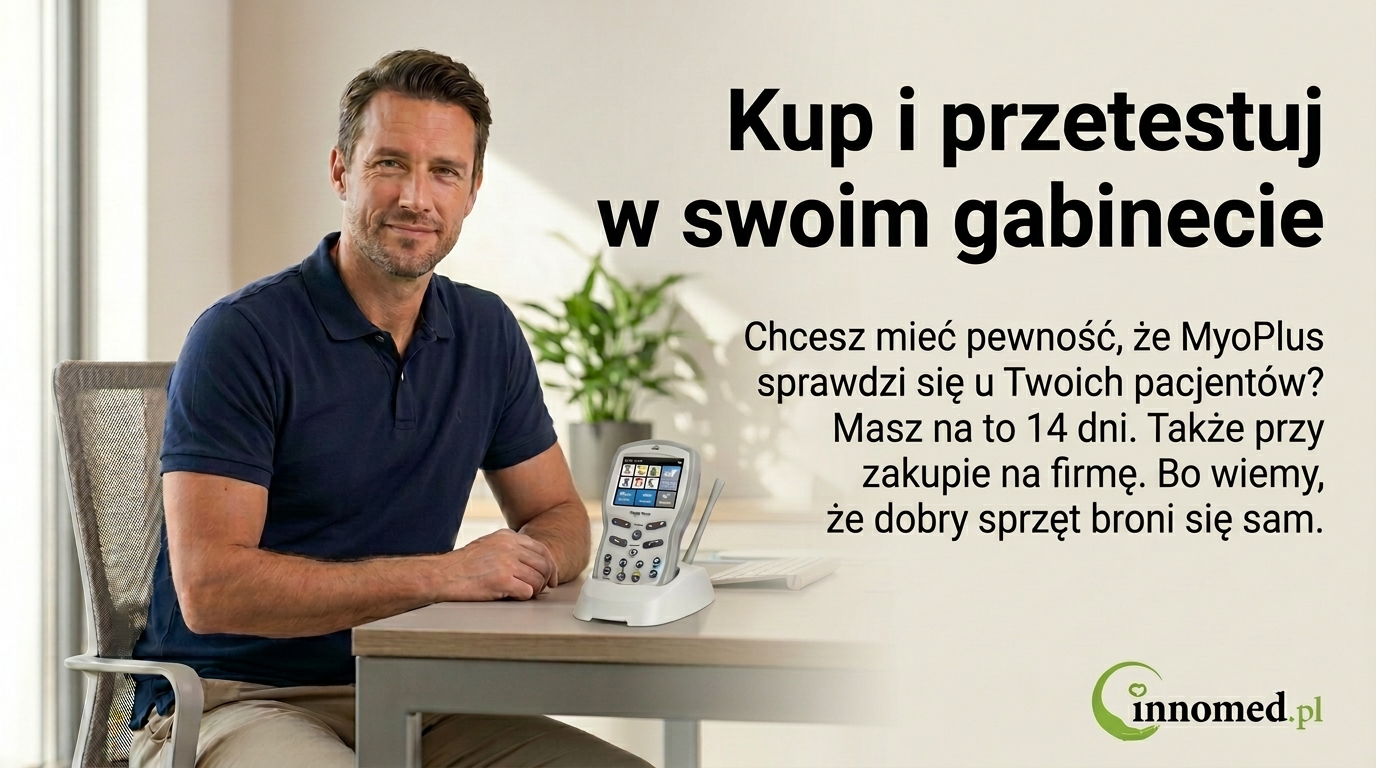 EMG Biofeedback MyoPlus2 Pro - kup i przetestuj w gabinecie przez 14 dni