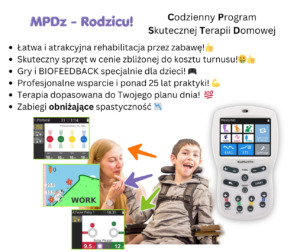 Zestaw do domowej terapii MPDz EMG Biofeedback