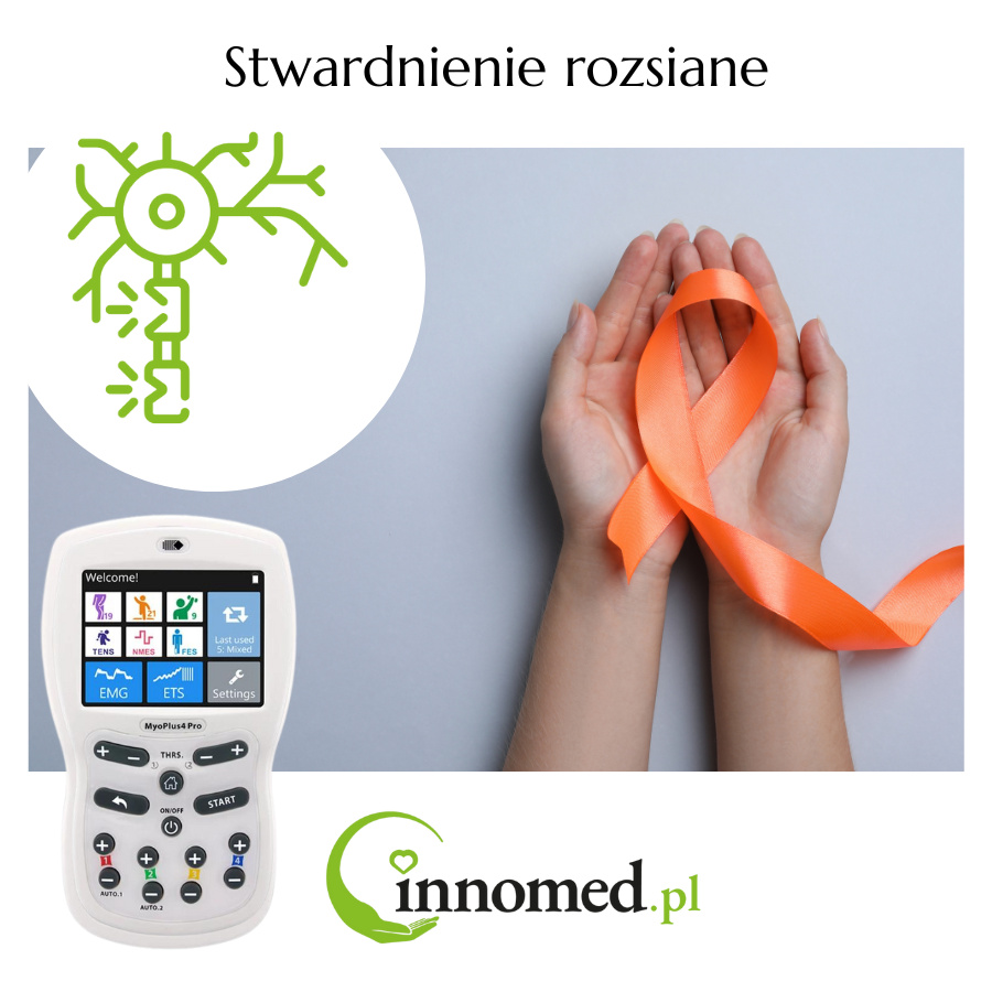 Zestaw do terapii SM Stwardnienie rozsiane MyoPlus4Pro EMG biofedback