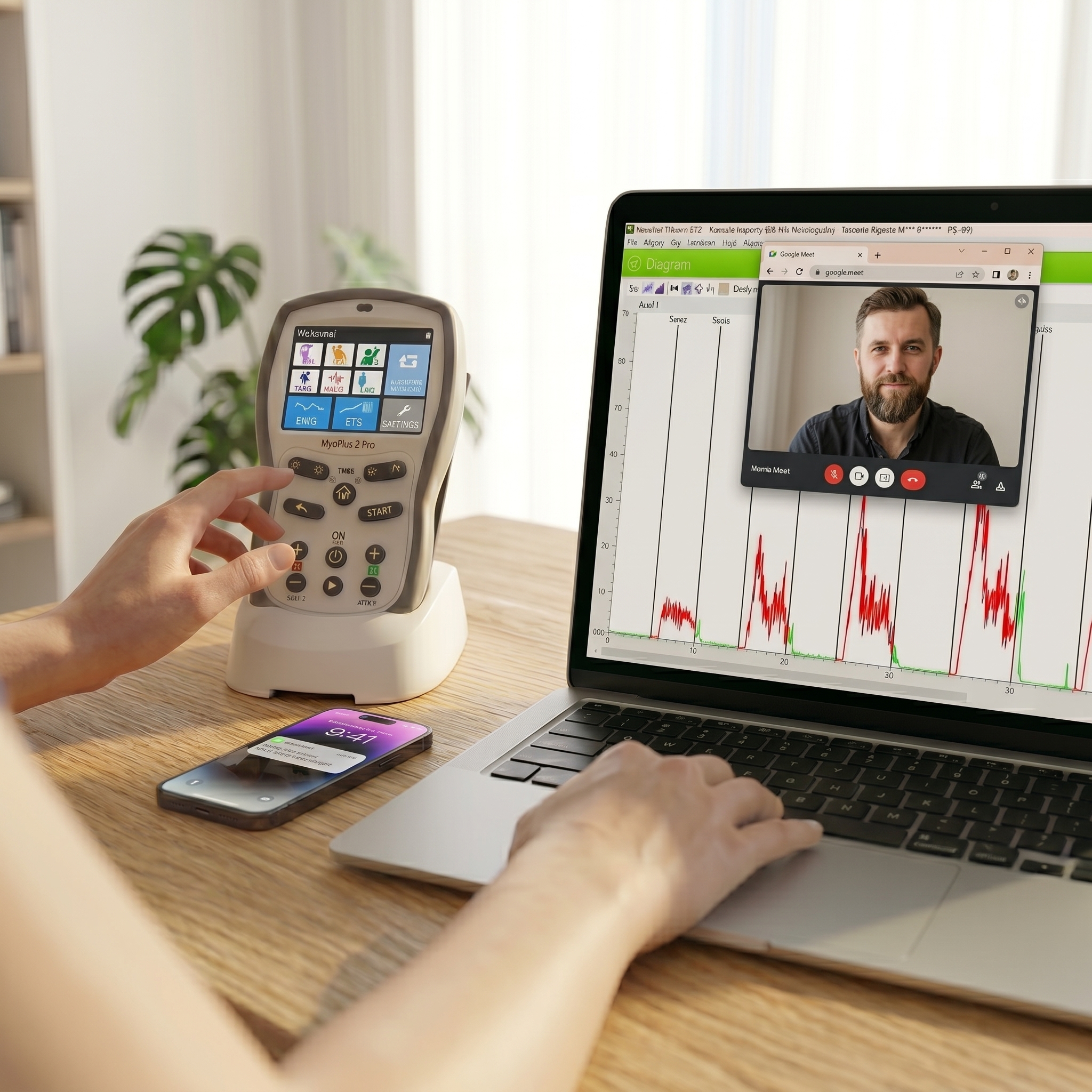 Emg biofeedback myoplus2pro szkolenie instalacja online