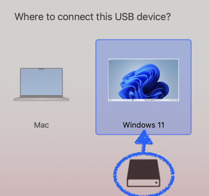 Parallels - przypisywanie adaptera Bluetooth do systemu Windows